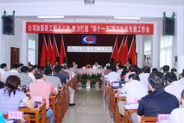 公司召開加強(qiáng)群眾工作、打造“四個一流”隊伍專題工作會