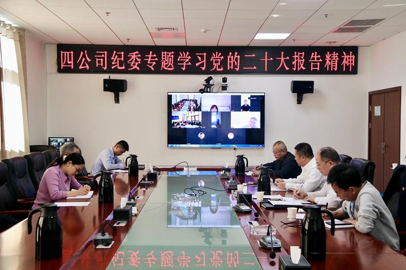 公司紀委召開專題會議學(xué)習黨的二十大精神