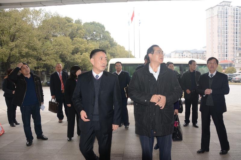 2014年12月，時任全國總工會書記處書記郭軍來公司調(diào)研