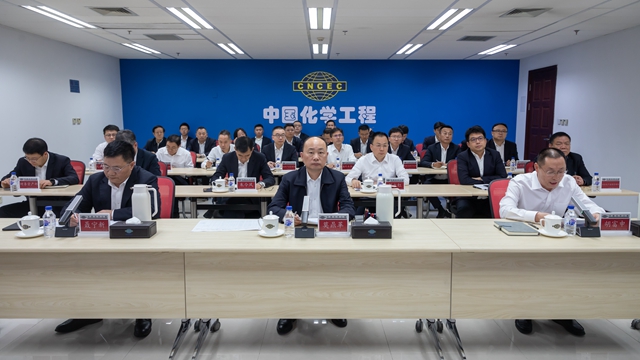 中國化學(xué)召開中央生態(tài)環(huán)境保護督察問題整改工作推進會